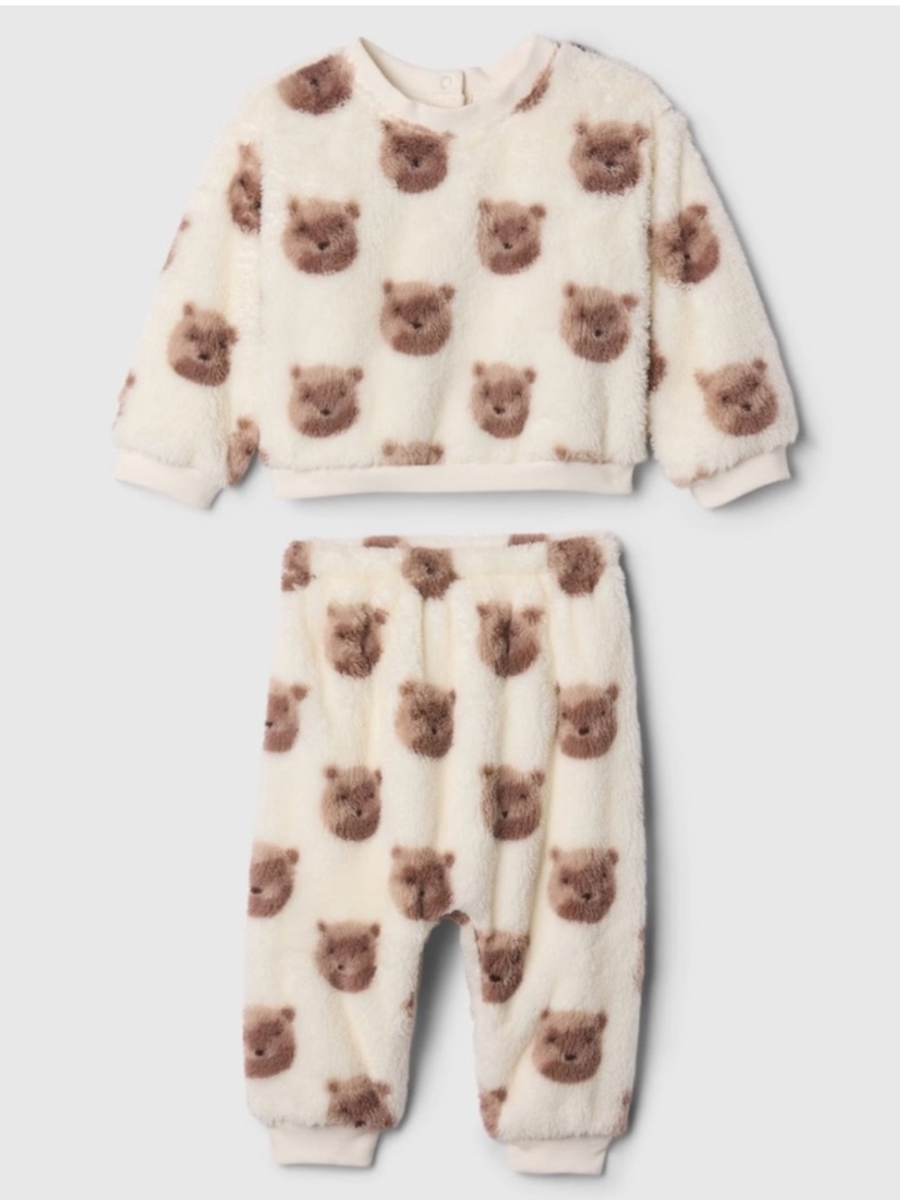 GAP Baby Sherpa Brannan Bear Outfit Set